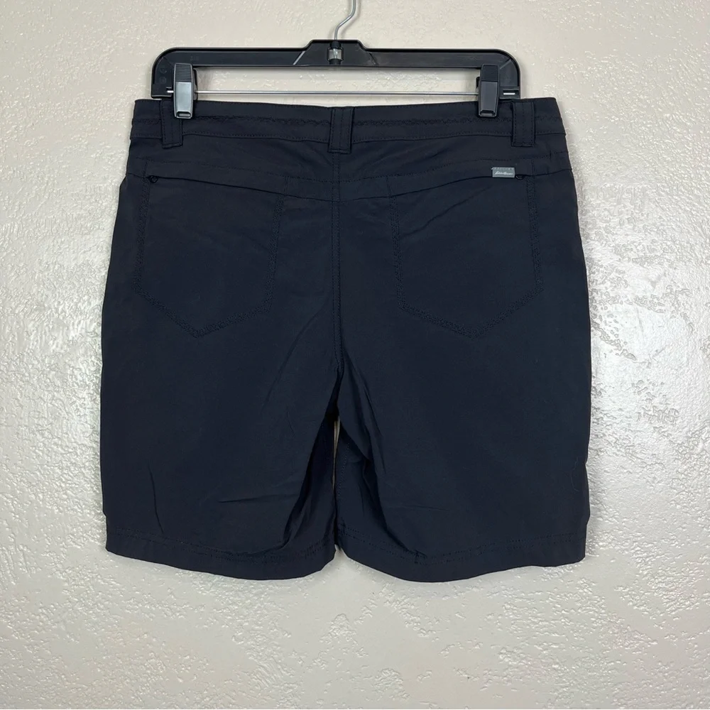 Eddie Bauer women‎ mid riseoutdoor  gray shorts size 8
